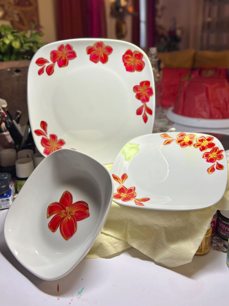 Assiette Tropiques